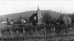 historické foto kostela