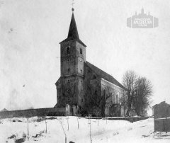 historické foto kostela