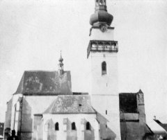 historické foto kostela