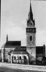 historické foto kostela