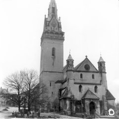 historické foto kostela