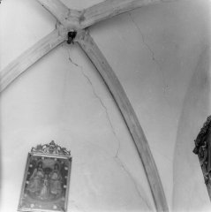historické foto interiéru kostela