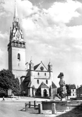 historické foto kostela