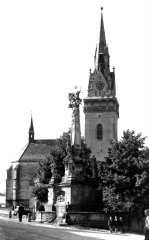 historické foto kostela