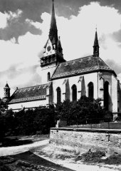historické foto kostela