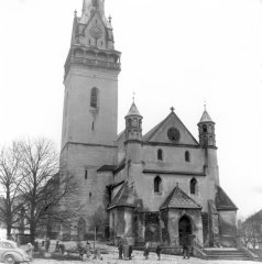 historické foto kostela