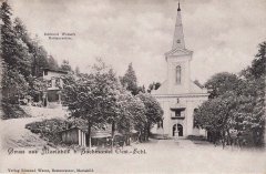 historické foto původního kostela