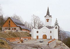stavba nového kostela
