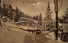 historické foto kostela