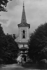 historické foto kostela