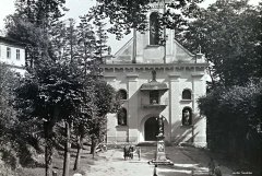 historické foto kostela