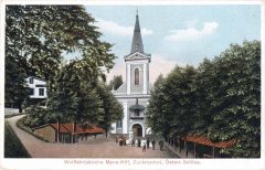 historické foto původního kostela