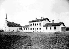historické foto kostela