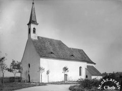 historické foto kostela