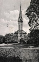 historické foto kostela