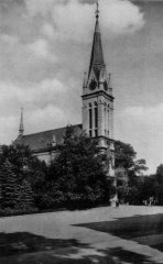 historické foto kostela