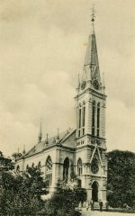 historické foto kostela