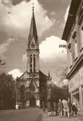 historické foto kostela