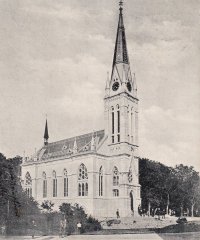 historické foto kostela
