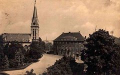 historické foto kostela