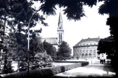 historické foto kostela