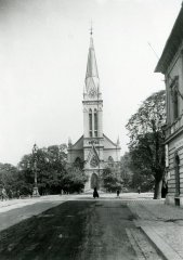 historické foto kostela