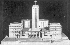 model kostela