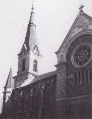 historické foto kostela