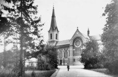 historické foto kostela