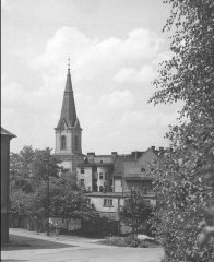 historické foto kostela