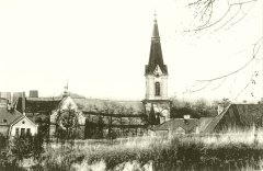 historické foto kostela