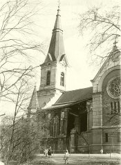 historické foto kostela