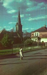 historické foto kostela