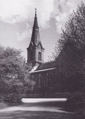 historické foto kostela