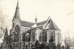 historické foto kostela