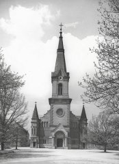 historické foto kostela
