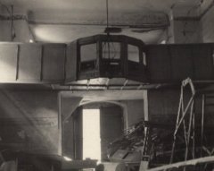 historické foto interiéru kostela