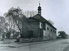 historické foto kostela