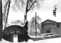 historické foto kostela
