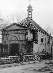 historické foto kostela