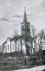 historické foto kostela