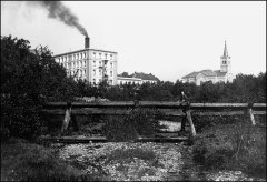 historické foto kostela