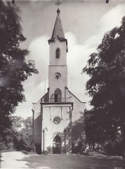 historické foto kostela