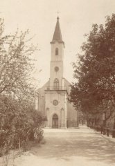 historické foto kostela
