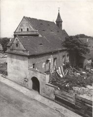 historické foto kostela