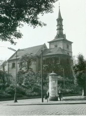 historické foto kostela