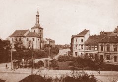 historické foto kostela