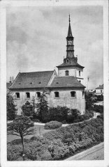 historické foto kostela