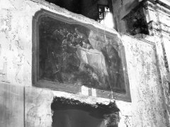 archeologický průzkum fresek nad sakristií