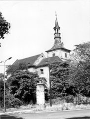 historické foto kostela